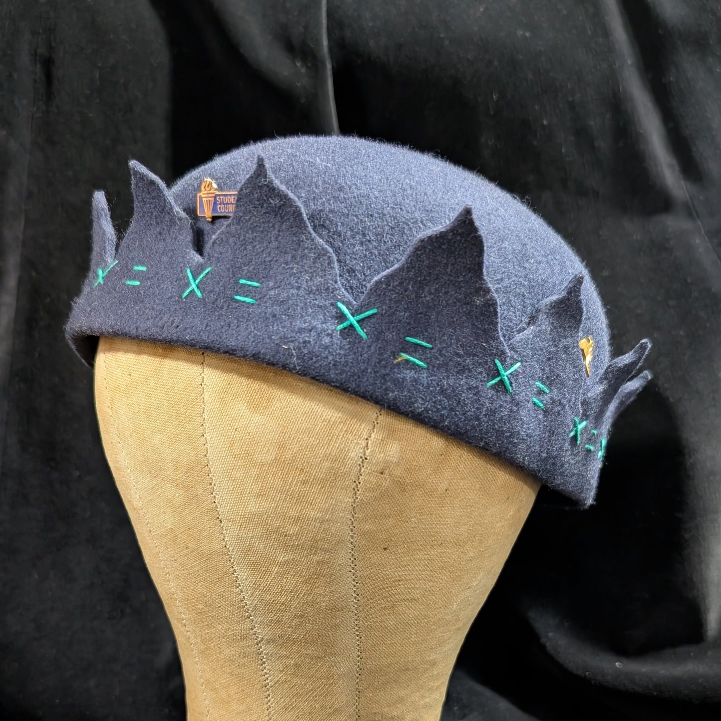 Whoopee Cap - Navy / Turquoise