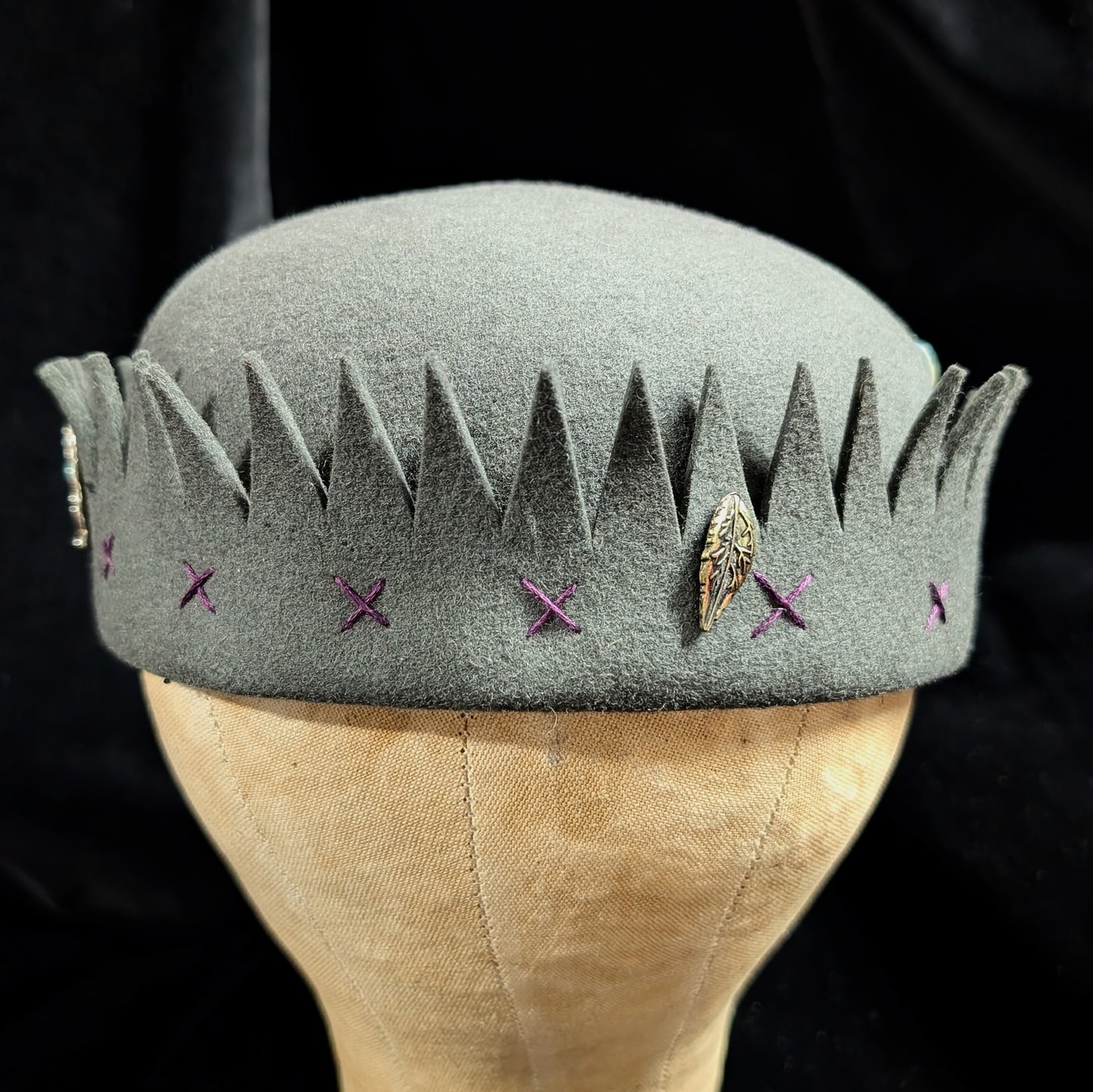 Whoopee Cap - Slate / Purple