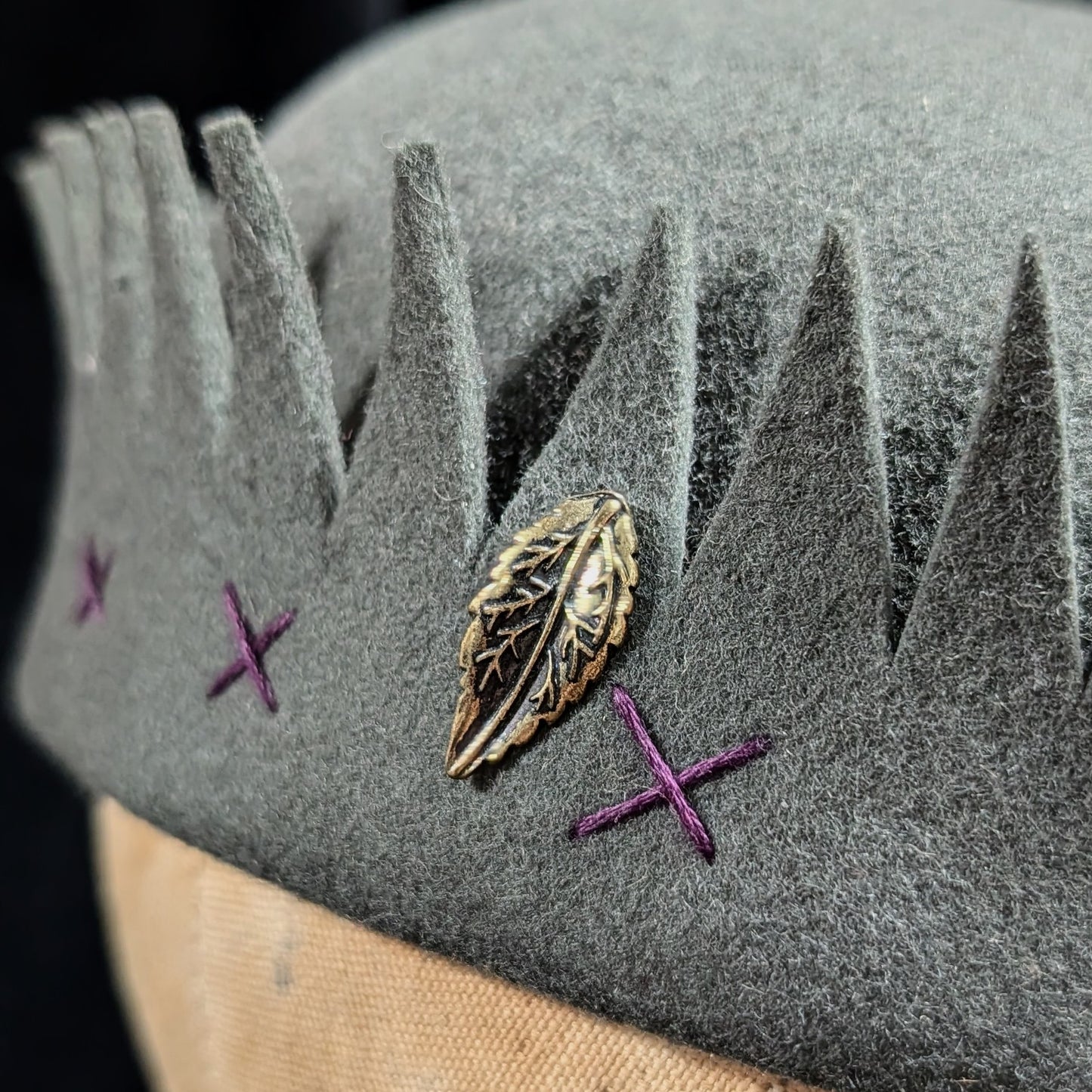 Whoopee Cap - Slate / Purple