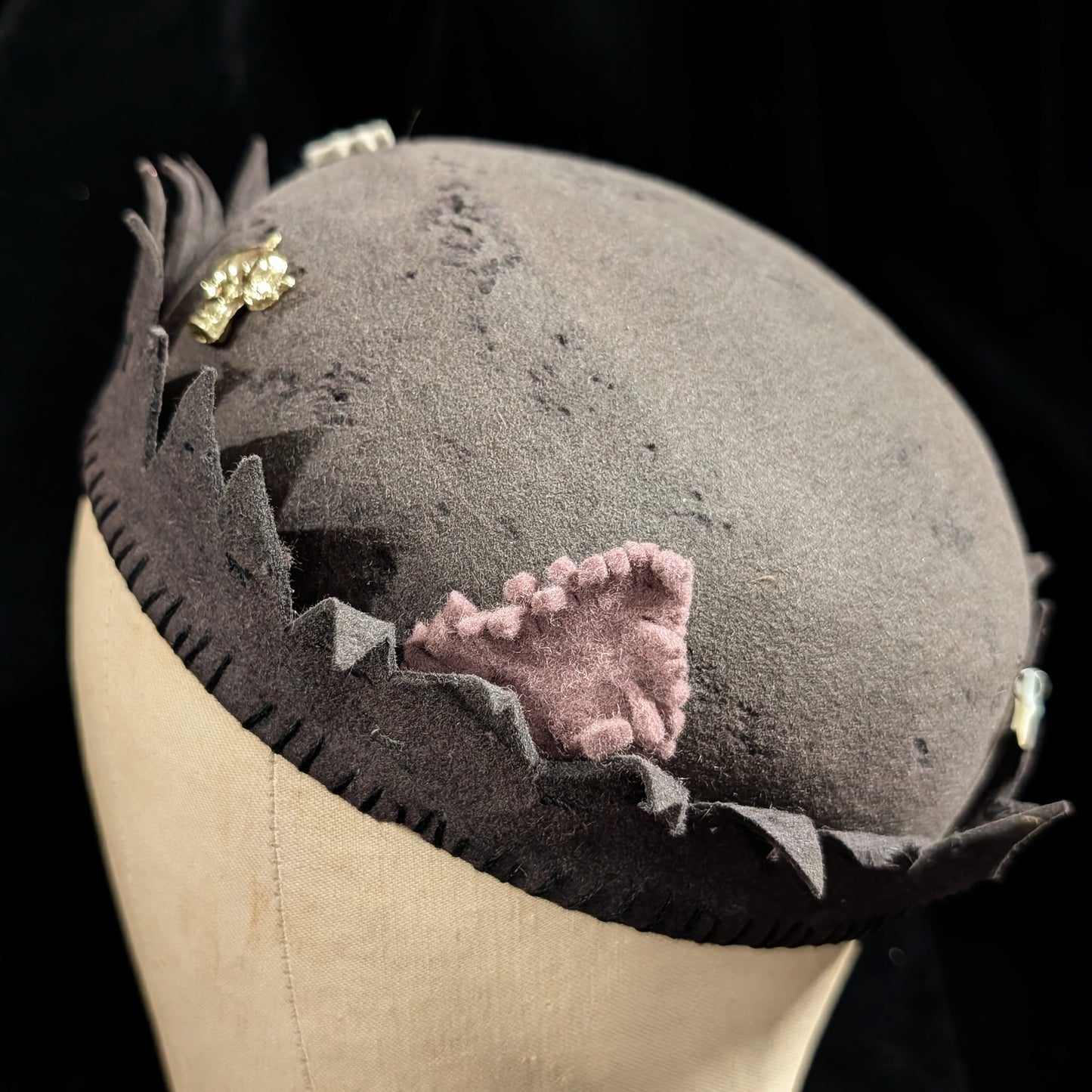 Whoopee Cap - Dark Grey weathered