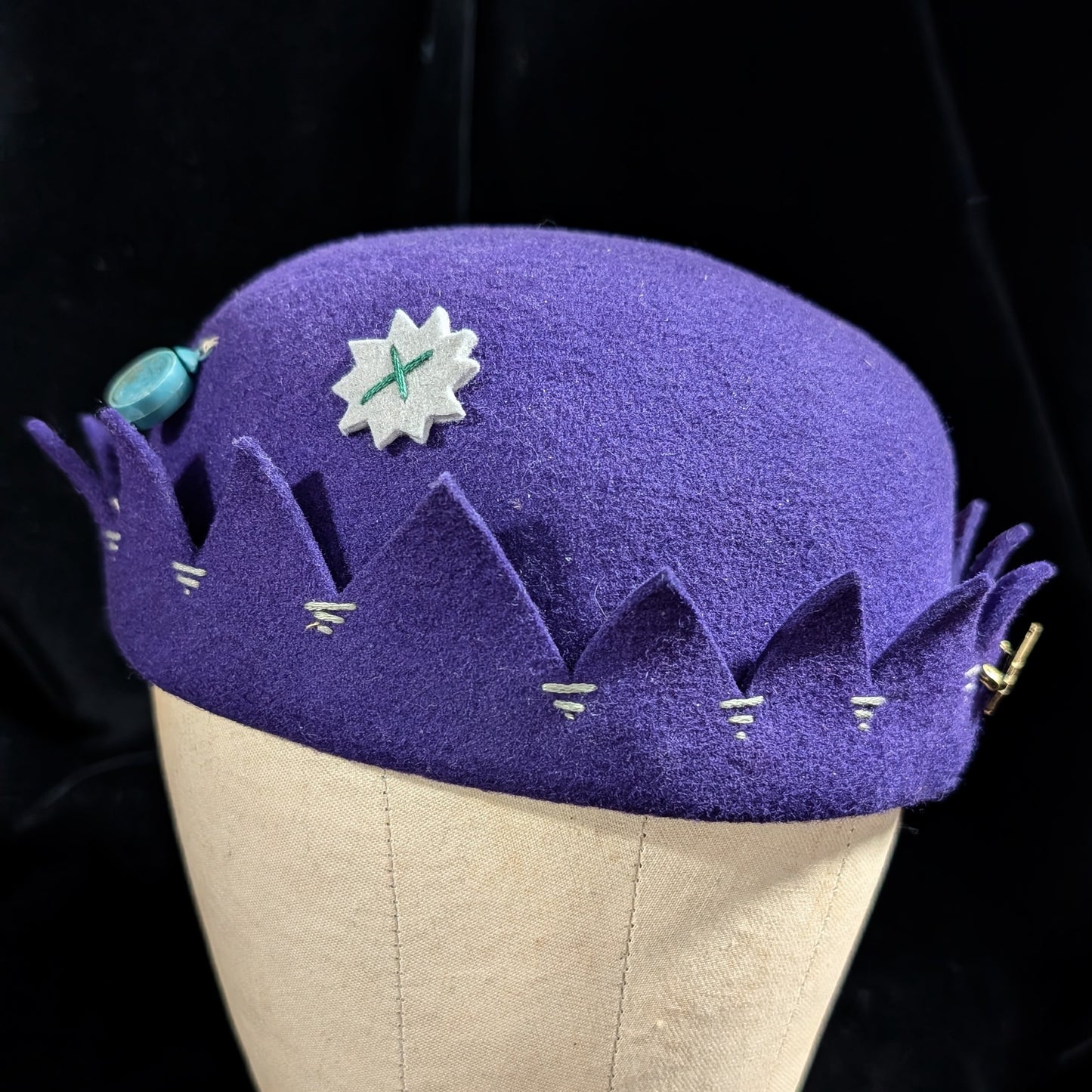 Whoopee Cap - Purple/Light Grey